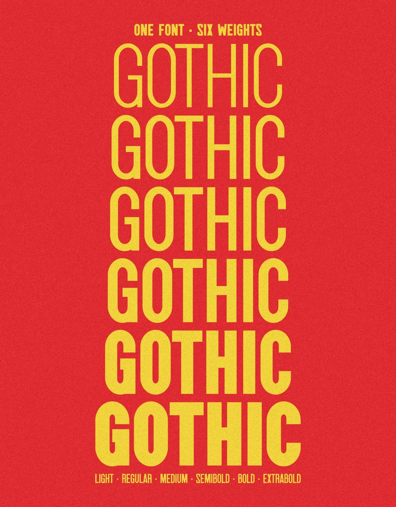 Colby Gothic specimen